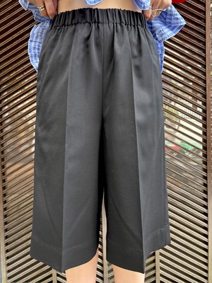 【25AW】ENFOLD エンフォルド / CENTER-PRESS BERMUDA-PANTS / バミューダパンツ