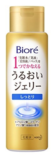 ビオレ うるおいジェリー しっとり 本体 180ml ジェル 180ミリリットル (x 1)