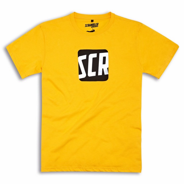 SCR Icon ショートスリーブ Tシャツ Yellow