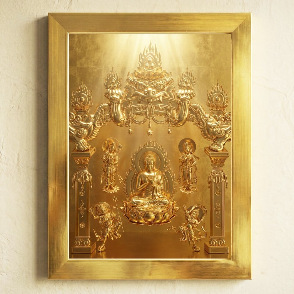 仏像版画 阿弥陀如来 | PAY ID