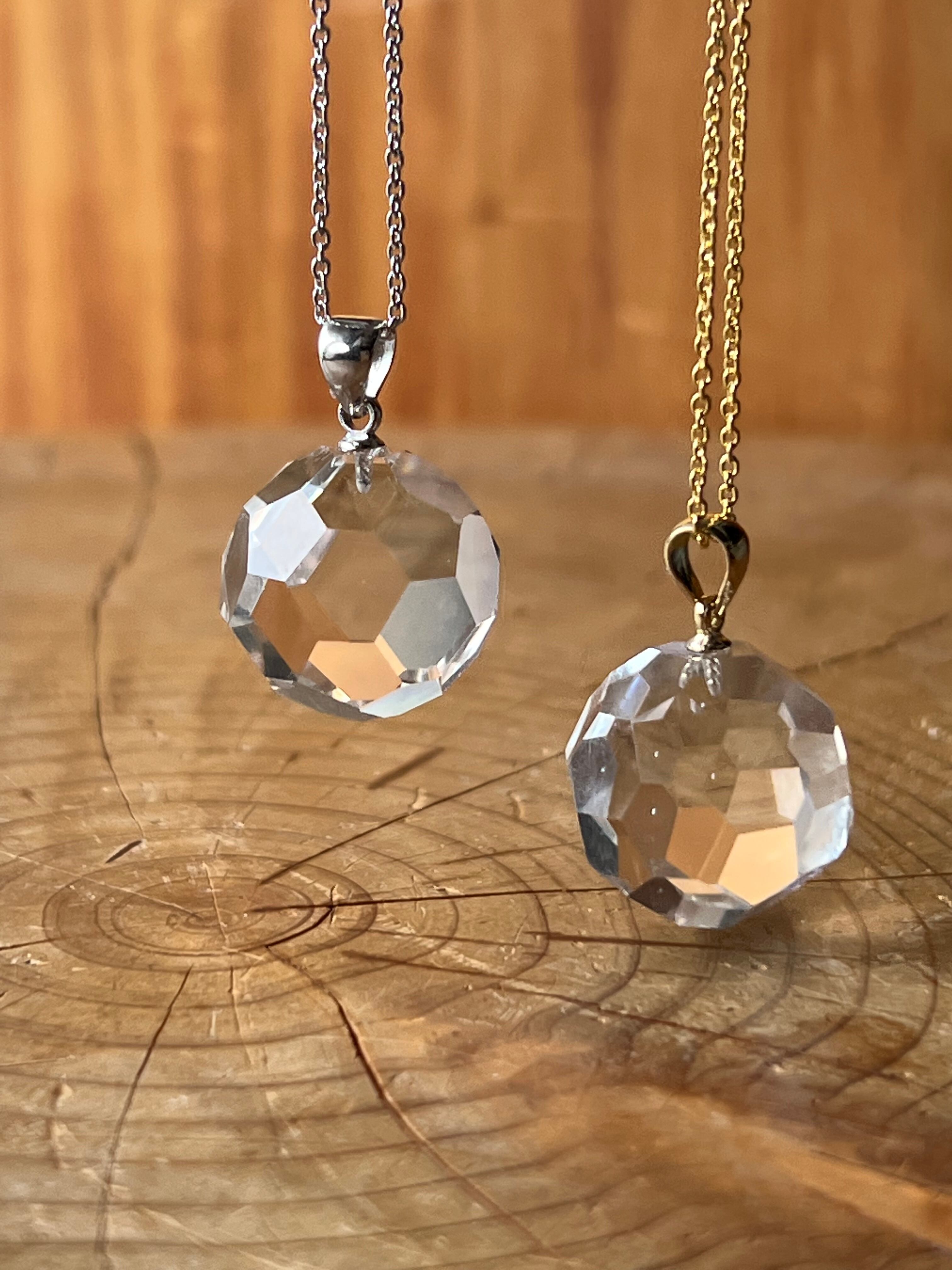 【みんながゴールで待っている】夢を叶えるスピードUP バッキーボール ペンダントGold チェーン75㎝