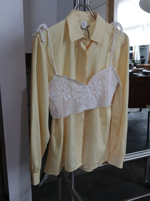<vintage>remake lace bustier④
