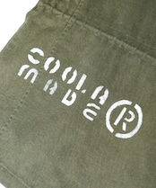 COOLA MADE パッチ&ペイントミリタリージャケット (KHAKI×WHITE) CQ-47052