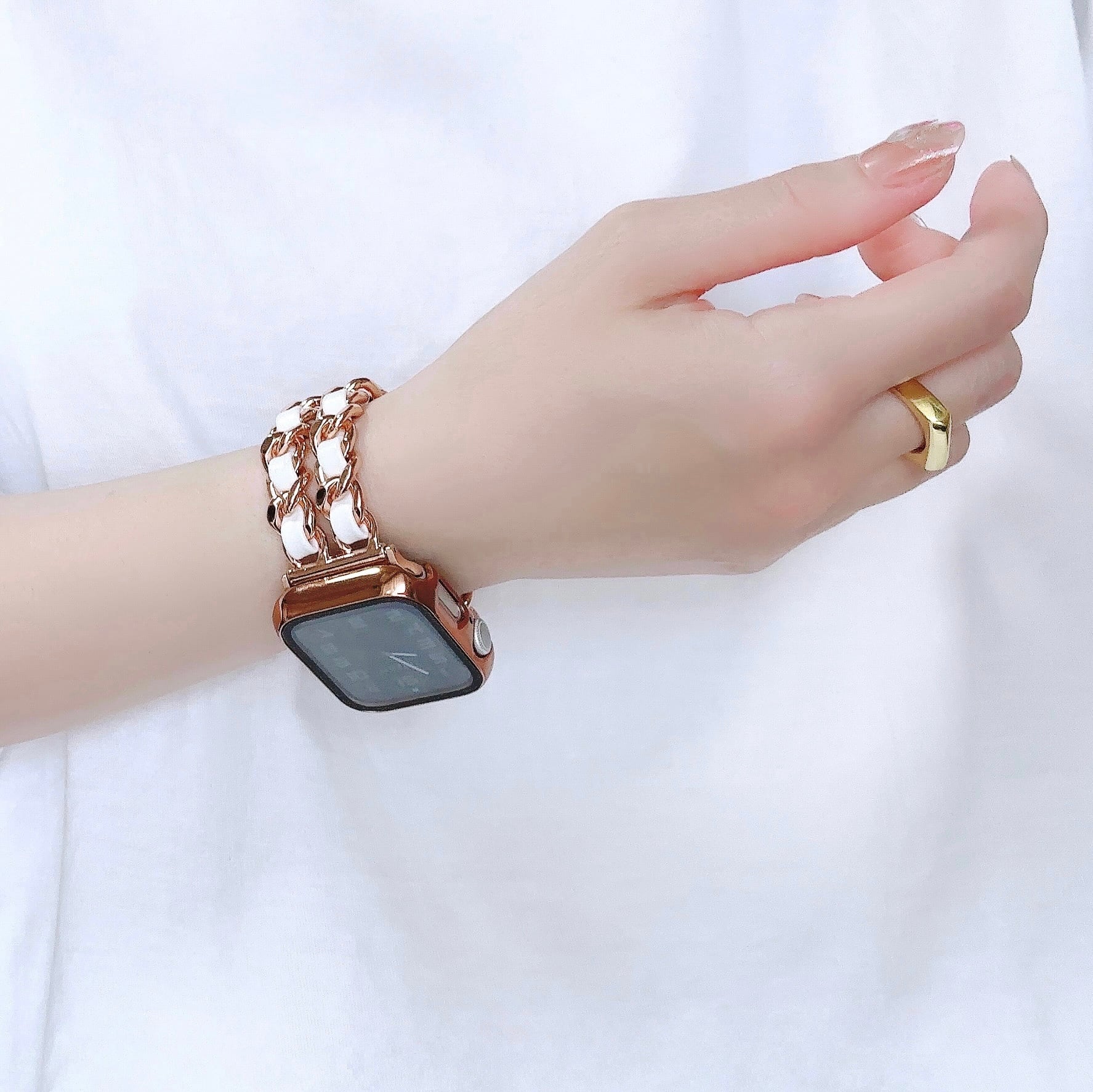 Apple Watch (アップルウォッチ) PGダブルチェーンバンド/ベルト