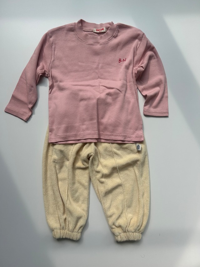 ［即納］(last1 XSsize) sugar planet / terry pin tack jogger