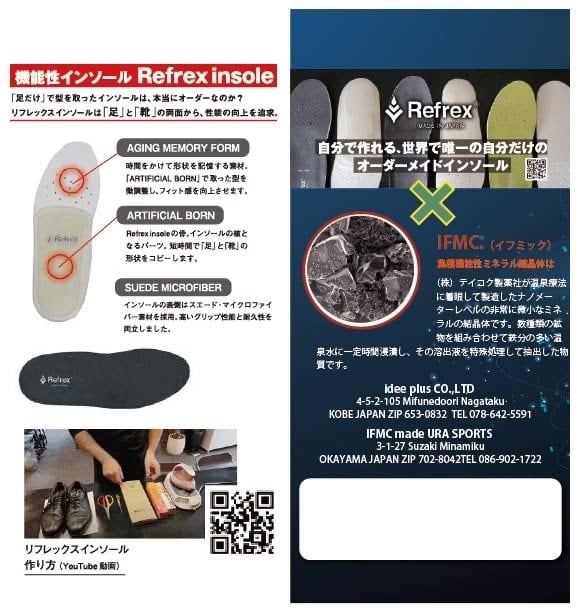 特別クーポン配布中】Refrex IFMC リフレックス イフミック インソール