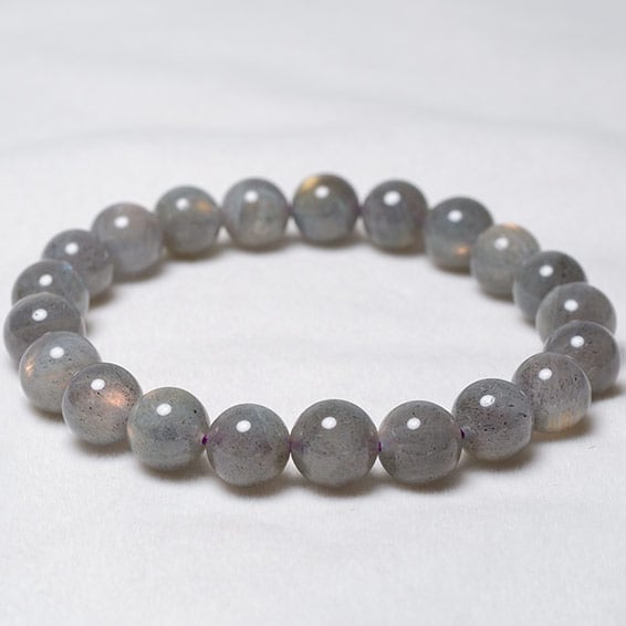 ピンク ラブラドライト ブレスレット 10mm 一点物 メール便送料無料 [M便 1/10] 111-26994