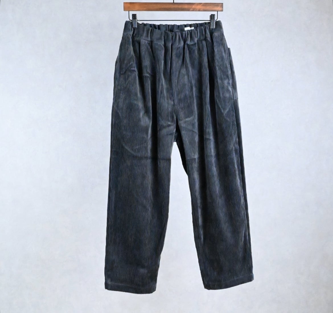 25AW》【STILL BY HAND】CORDUROY EASY TROUSERS スティルバイハンド