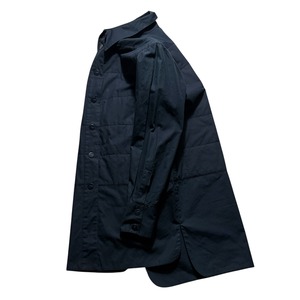 CHANEL IDENTIFICATION black cotton padding shirt