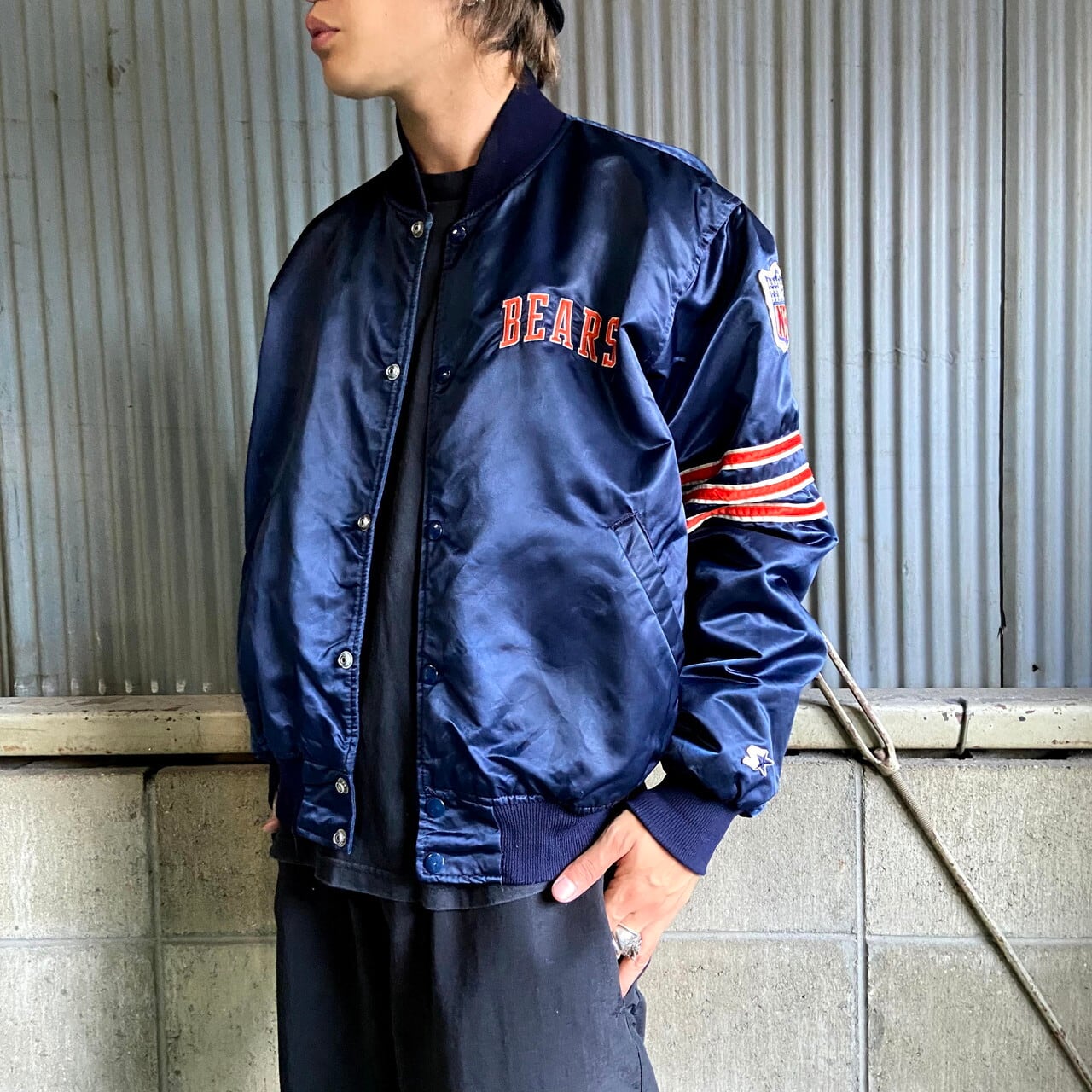 90年代 STARTER スターター PRO LINE NFL シカゴ・ベアーズ チームロゴ 