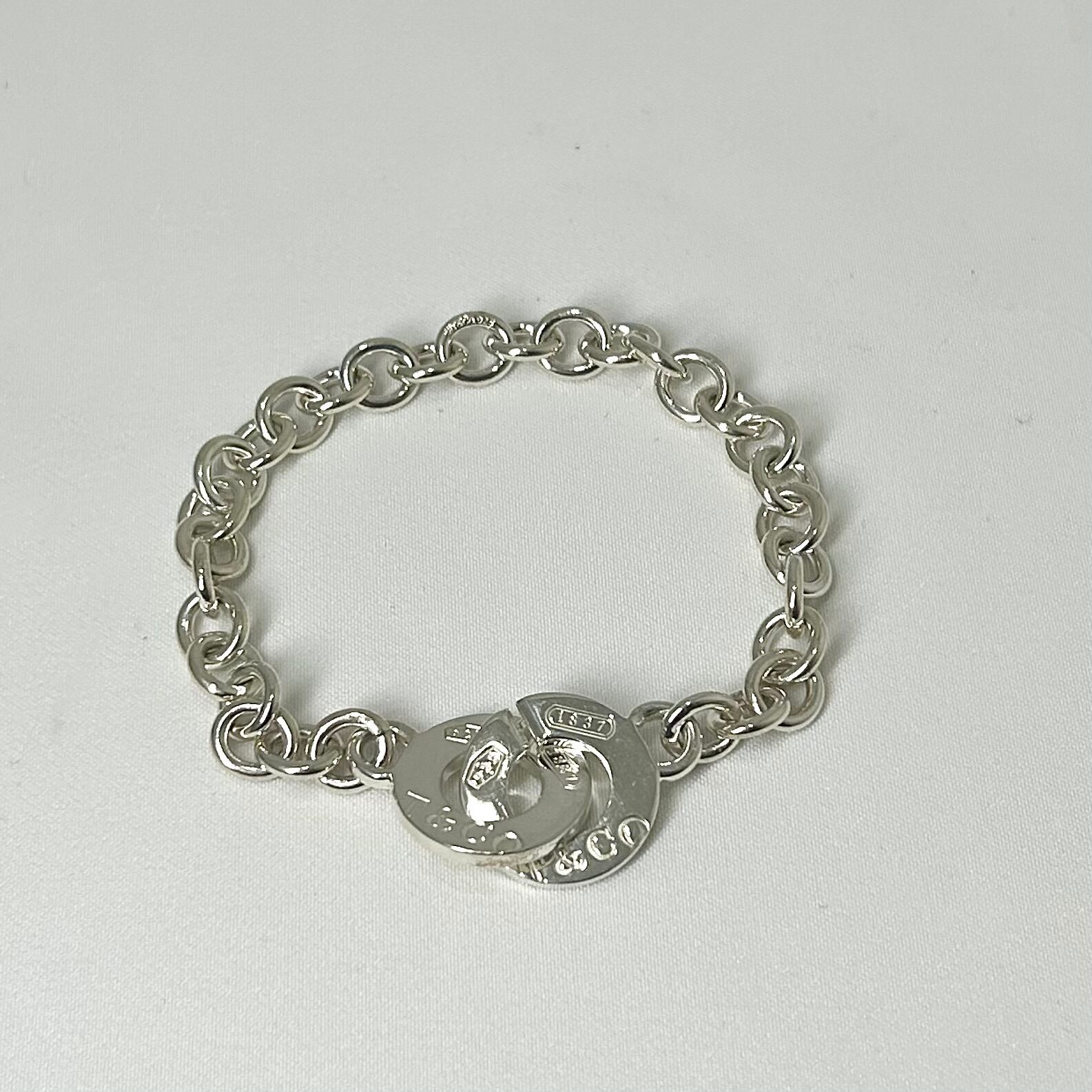 TIFFANY＆Co. ティファニー 1837クラスプ サークル ブレスレットダイワ