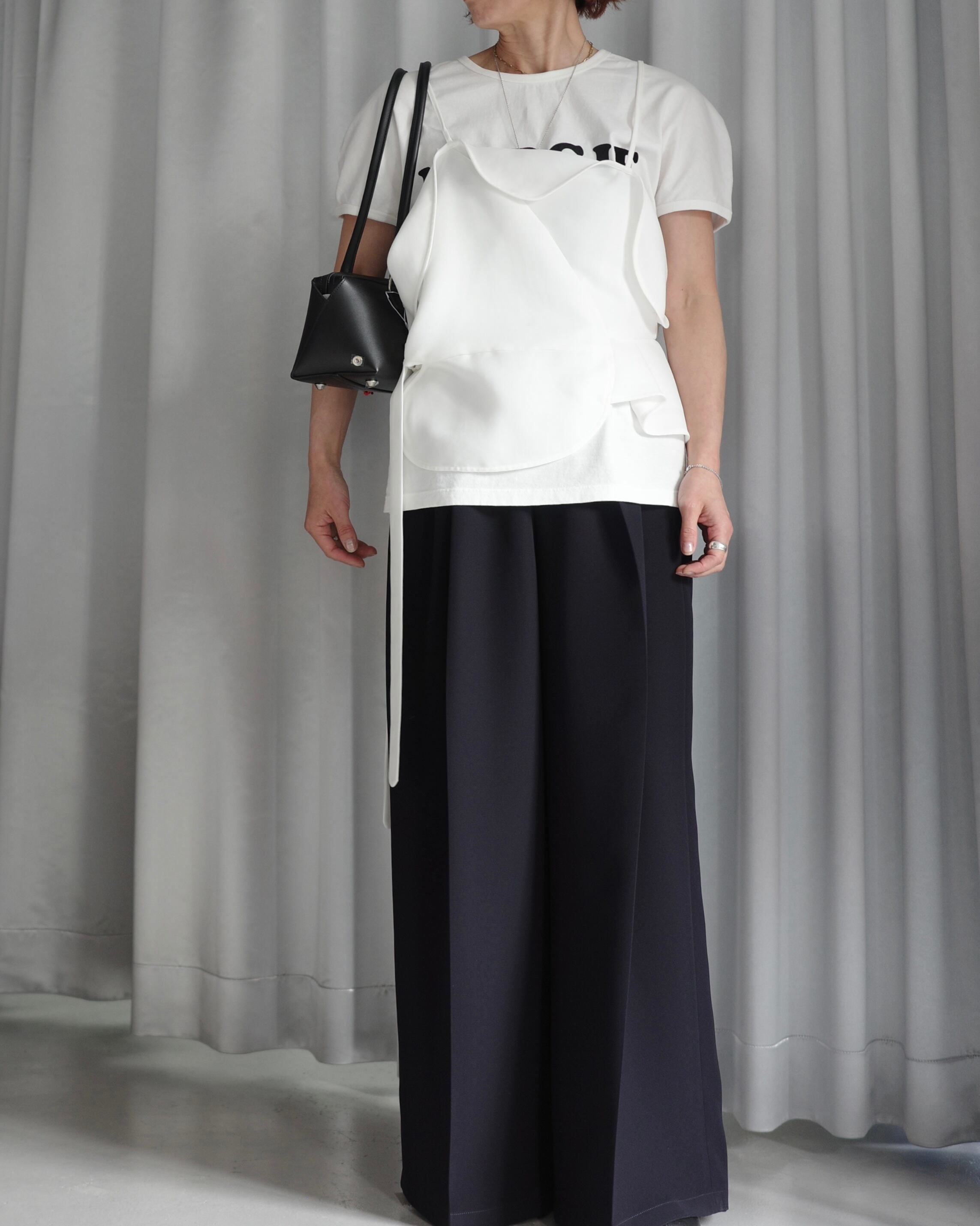 ENFOLD / ALIEN CAMISOLE VEST -WHT- | LA VILLA ROUGE