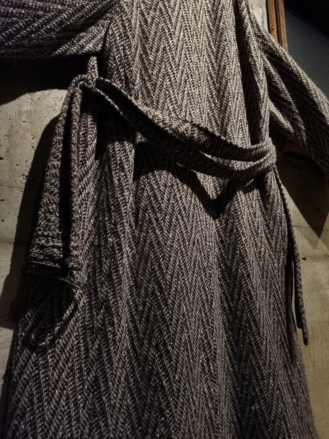 Caka】“MANI by GIORGIO ARMANI” Special Vintage Tweed Long Coat