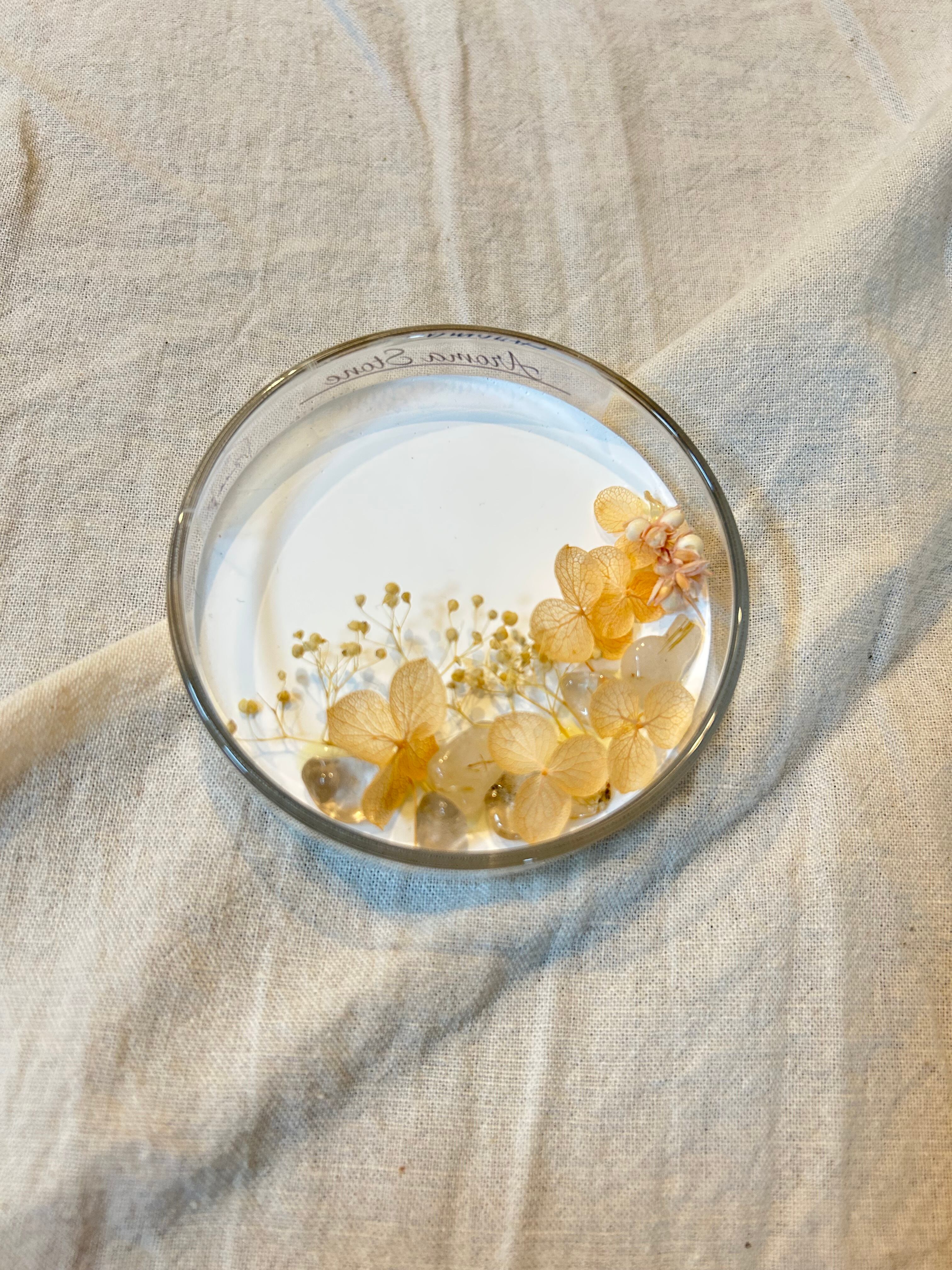 アロマストーン(ドライフラワー×天然石) | 日香［nichika］