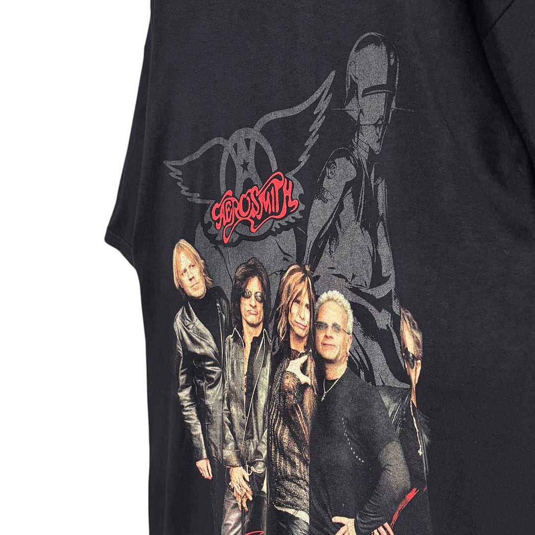 00s エアロスミス 空山基 ヴィンテージ Tシャツ ブラックライト