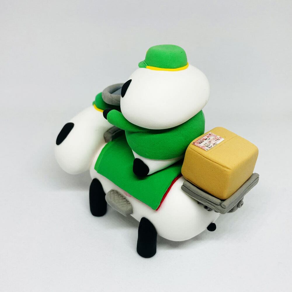 宅配パンダカー / 紙粘土 / カトコト
