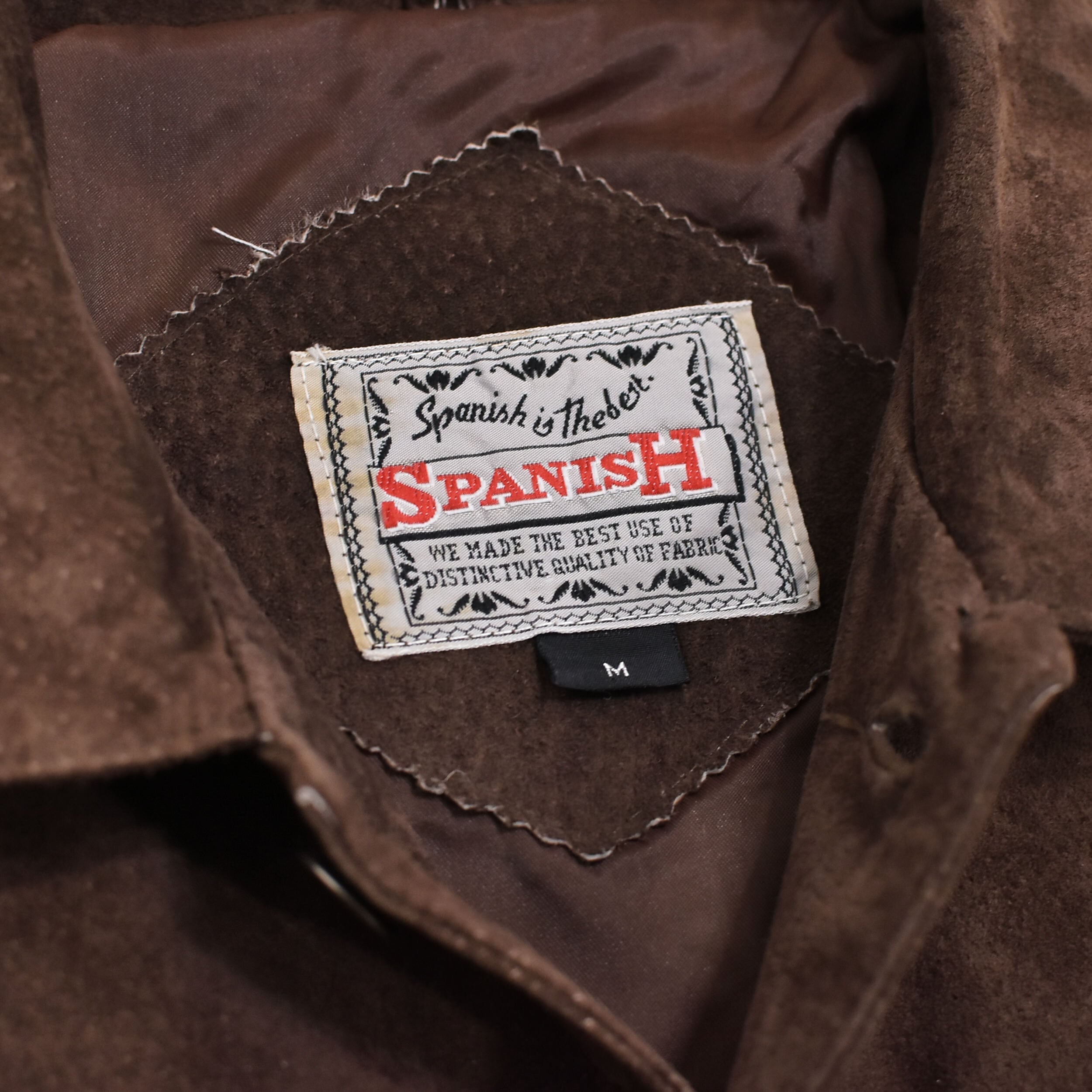 80~90s Suede leather tracker jkt | 古着屋 grin days memory 80~90s Suede leather tracker jkt | 古着屋 grin days memory