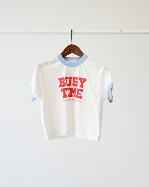 FOV(フォブ) / BUSY TIME Tシャツ / ホワイト / 90-160cm