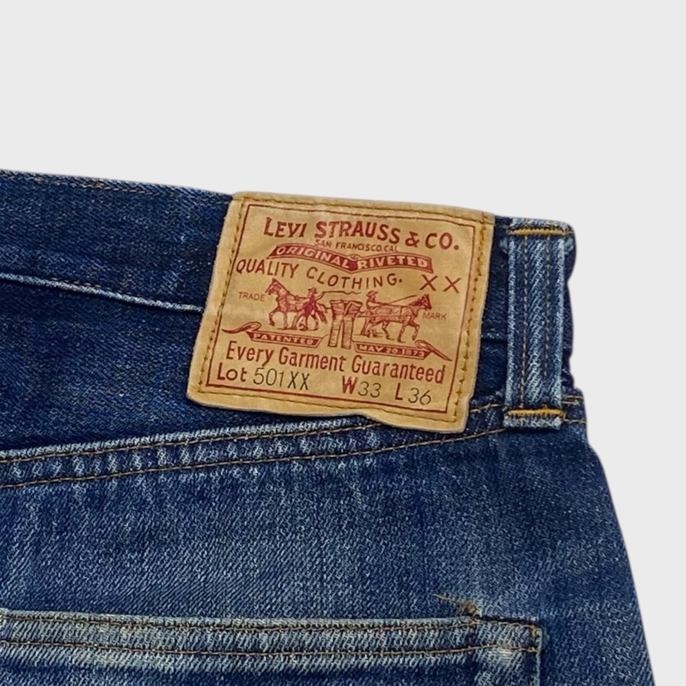 92年製 初期バレンシア製 リーバイス 501XX BIGE 赤耳 W33 90s Levi's 501 バレンシア USA製 BIGE 赤耳 W33 90s Levi's