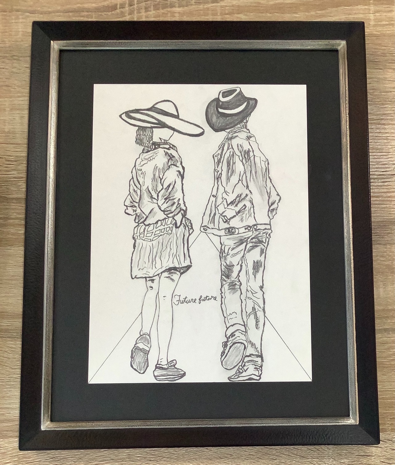 Future,future ( これからの未来 ) ジップパーカー オフホワイト