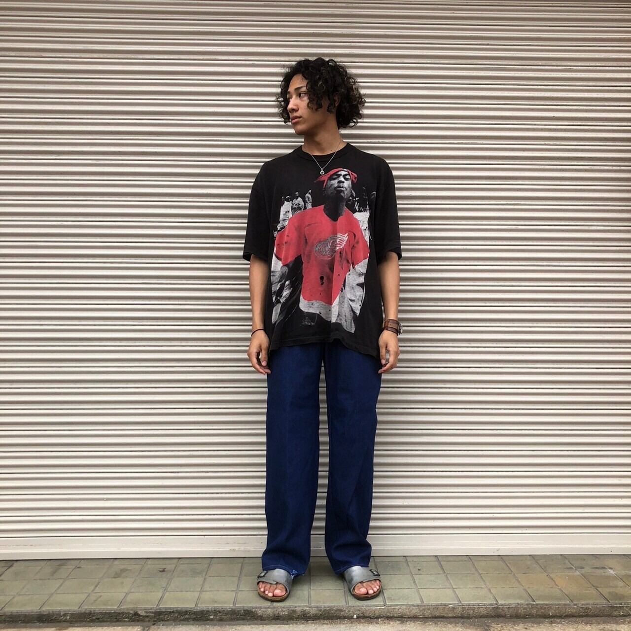 ビンテージインディゴデニムパンツフレアパンツ巻きパンツ60s60年代