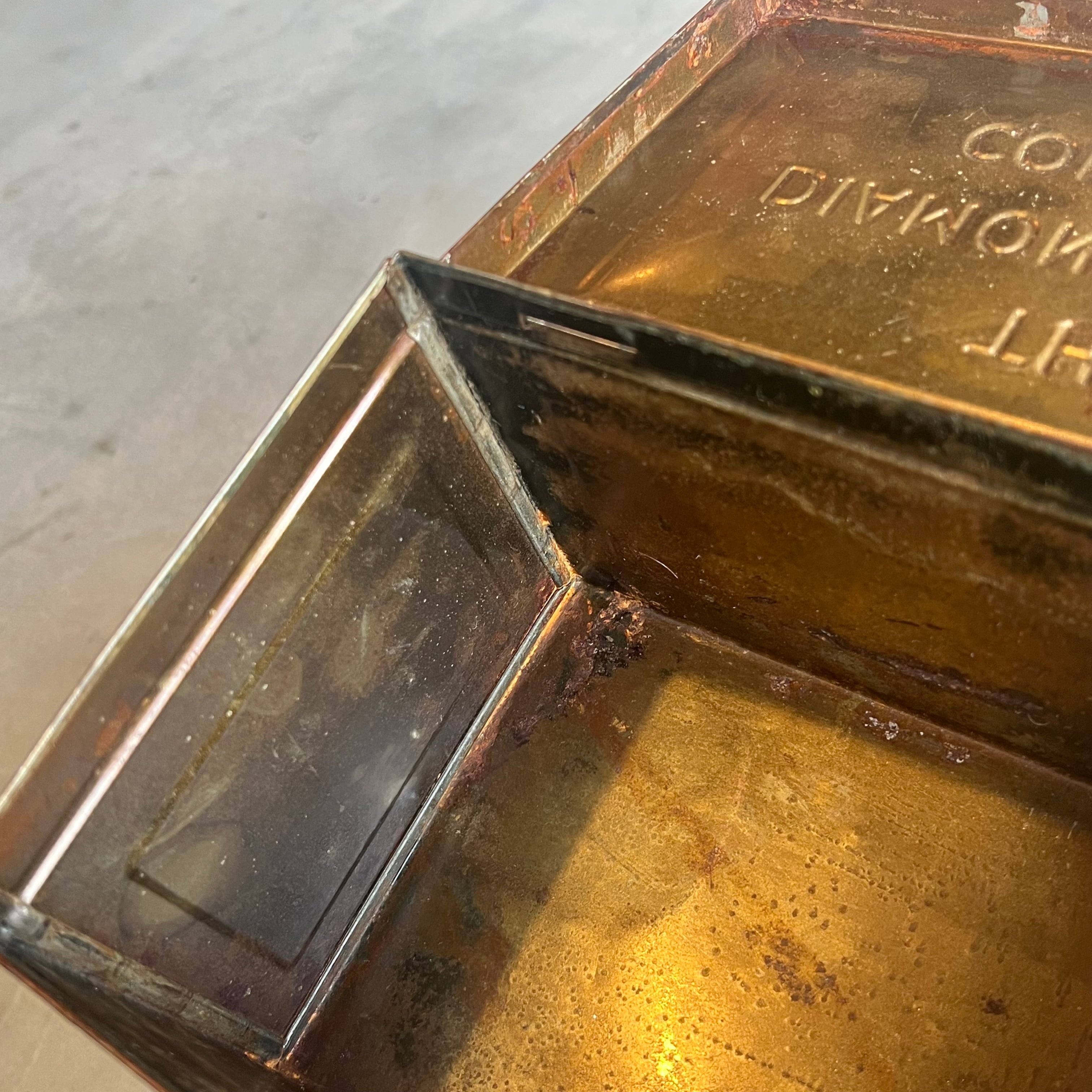 THE DIAMOND MATCH CO. METAL BOX / JAPAN FINISH | BUFF STOCK YARD