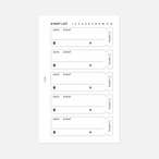 イベントリスト | M6