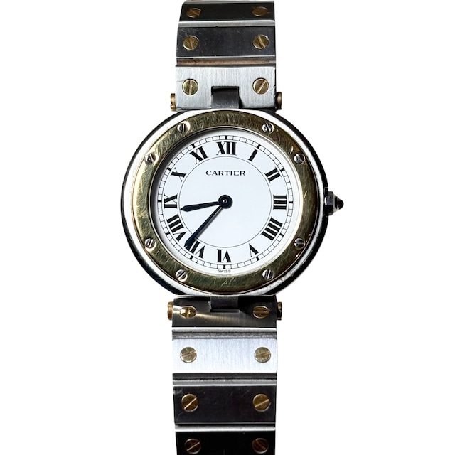 vintage CARTIER “Santos Vendome” LM quartz watch