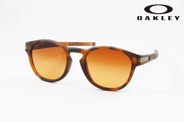 【井浦新さん着用】OAKLEY サングラス LATCH OO9349-4453 ボストン アジアンフィット ラッチ マットブラウントータス プリズムブラウン グラディエント オークリー 正規品