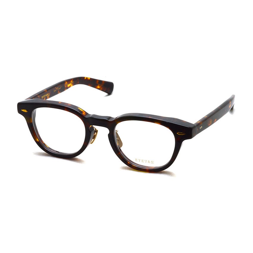 EYEVAN べっ甲柄 ボストン型メガネ EYEVAN / WEBB WIDE / TORT トータス・べっこう柄 メガネ ボストン