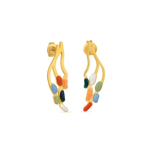 DELIRI EARRINGS GOLD