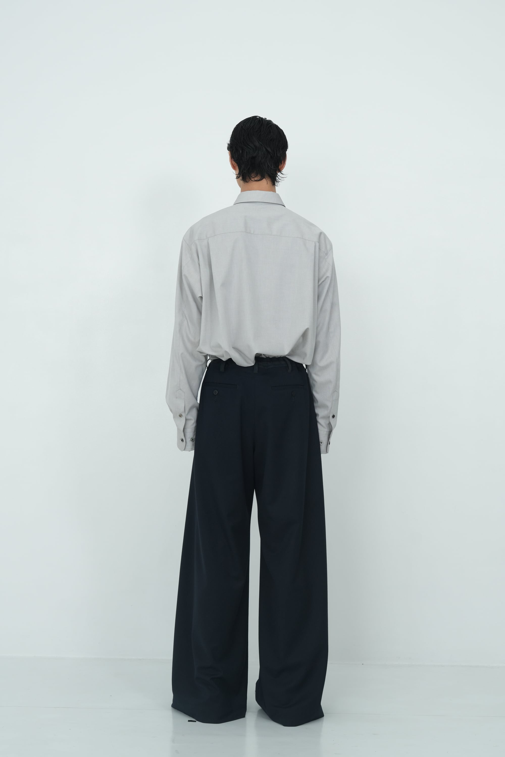 26AW | MEN】Tamme タム / 4-TUCK WIDE SLACKS / ワイドスラックス