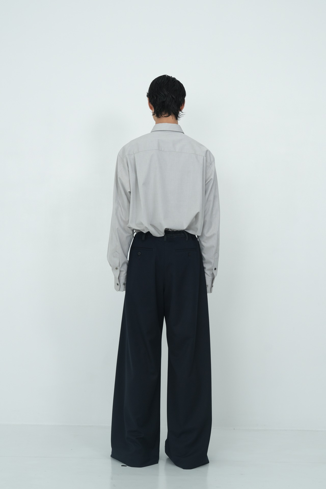 【26AW | MEN】Tamme タム / 4-TUCK WIDE SLACKS / ワイドスラックスパンツ. 26A0371 - 6