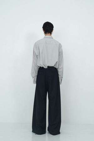【26AW | MEN】Tamme タム / 4-TUCK WIDE SLACKS / ワイドスラックスパンツ. 26A0371