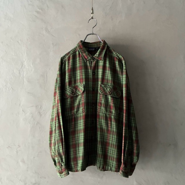-Patagonia- 97's Organic Cotton Heavy Flannel Shirt