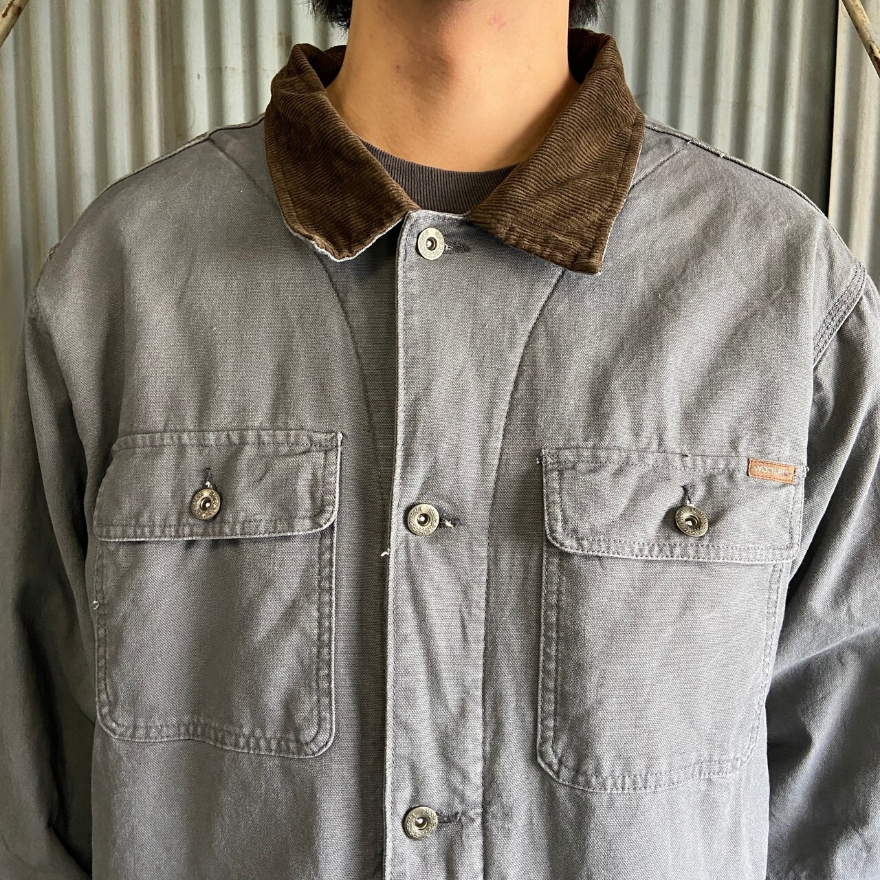WOOLRICH ウールリッチ ダック地 ボアライナー ワークジャケット 