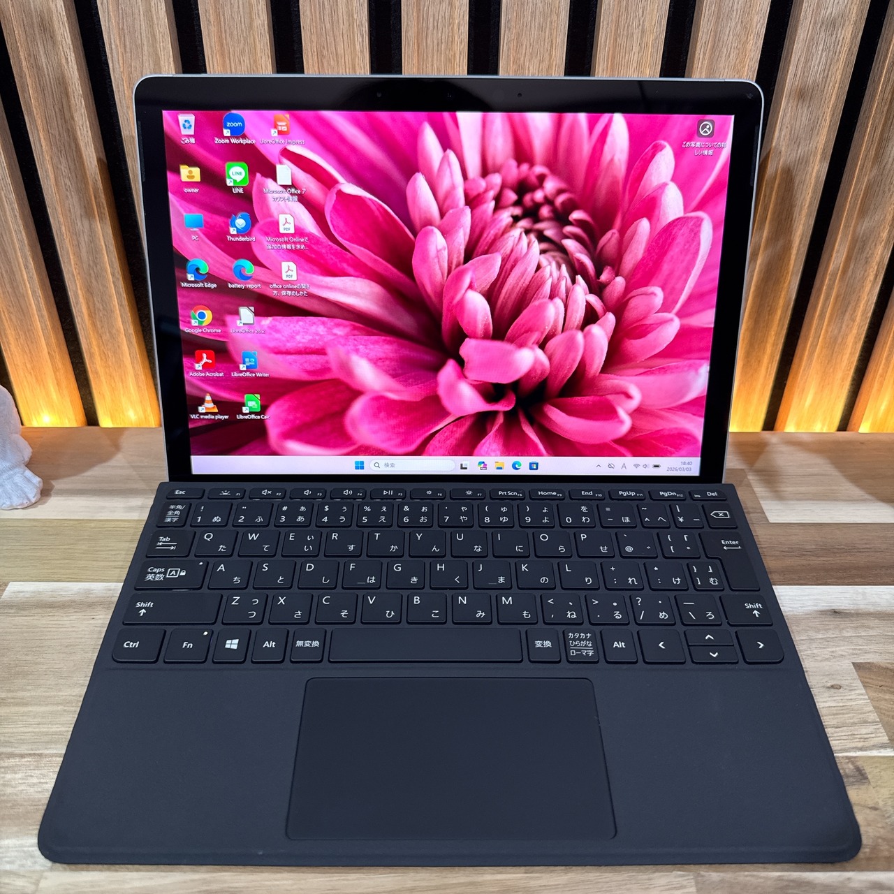 \ 公式ショップ限定価格❣️/ 2in1《最新モデル》タッチパネル式【Surface Go 3】プラチナ メモリ4GB バッテリー良好 ノートパソコン 安心サポート&3ヶ月保証付き