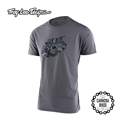 【Troy Lee Designs】SHORT SLEEVE TEE HISTORY [ショートスリーブティー ヒストリー] Heather-Grey