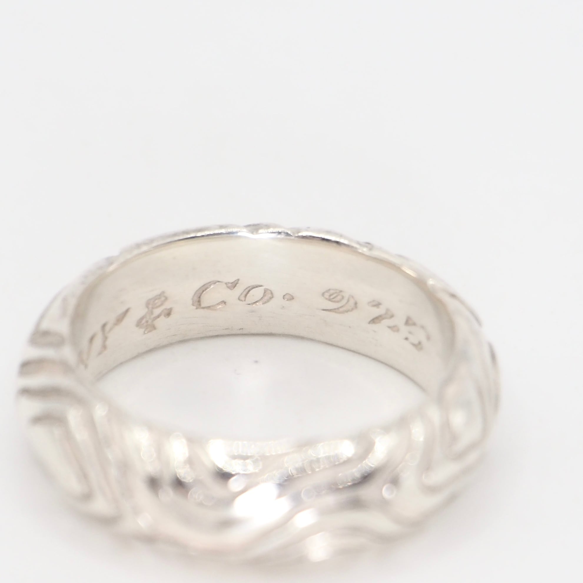 Tiffany&Co. 約8.5号 ウッド リング シルバー925 ティファニー | 2122TOKYO