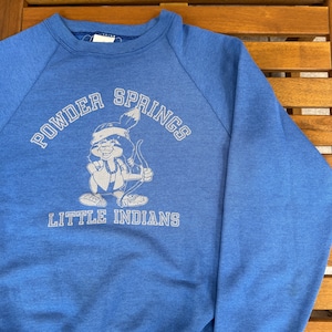 1980s POWDER SPRINGS SWEAT SHIRT両面プリント