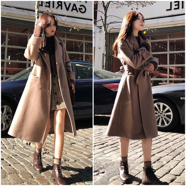 ラップコート レディース 送料無料 アウター ガウン コート ロング