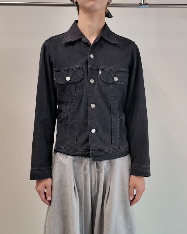 【agnès b.】black denim jacket