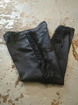 Levi's "SIDE FRINGE" Black Stretch Pants