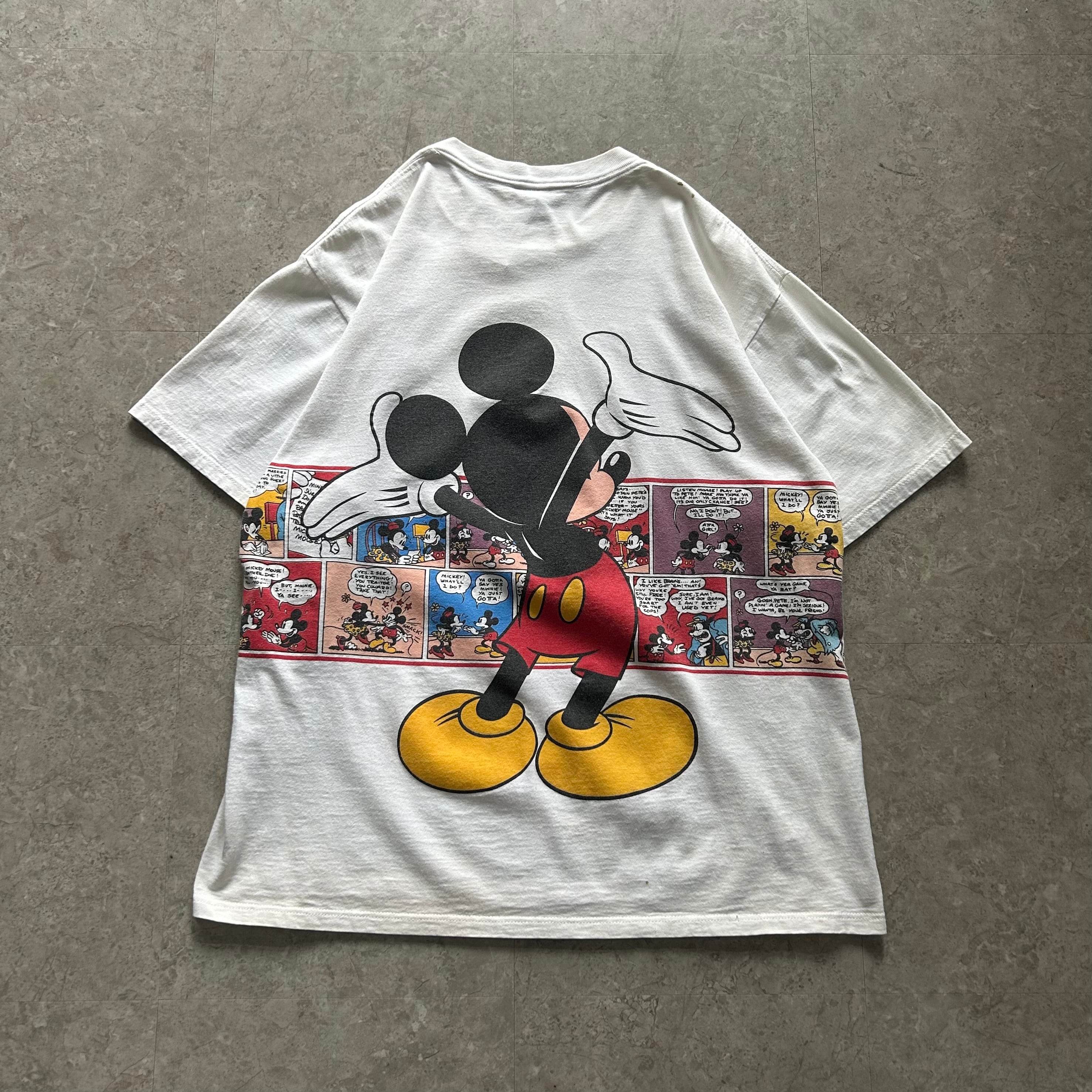 80s MICKEY MOUSE comic design T-shirt【仙台店】 | What'z up