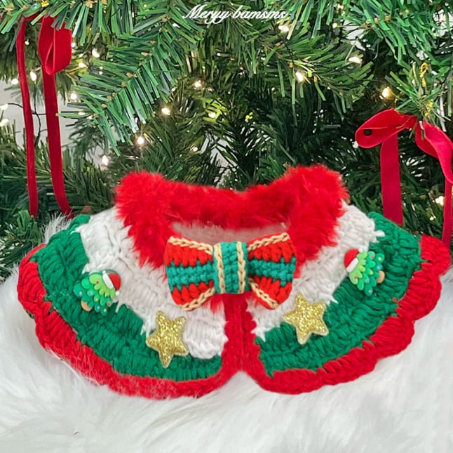 予約【Bam’studio】Merry mas Ribbon Cape