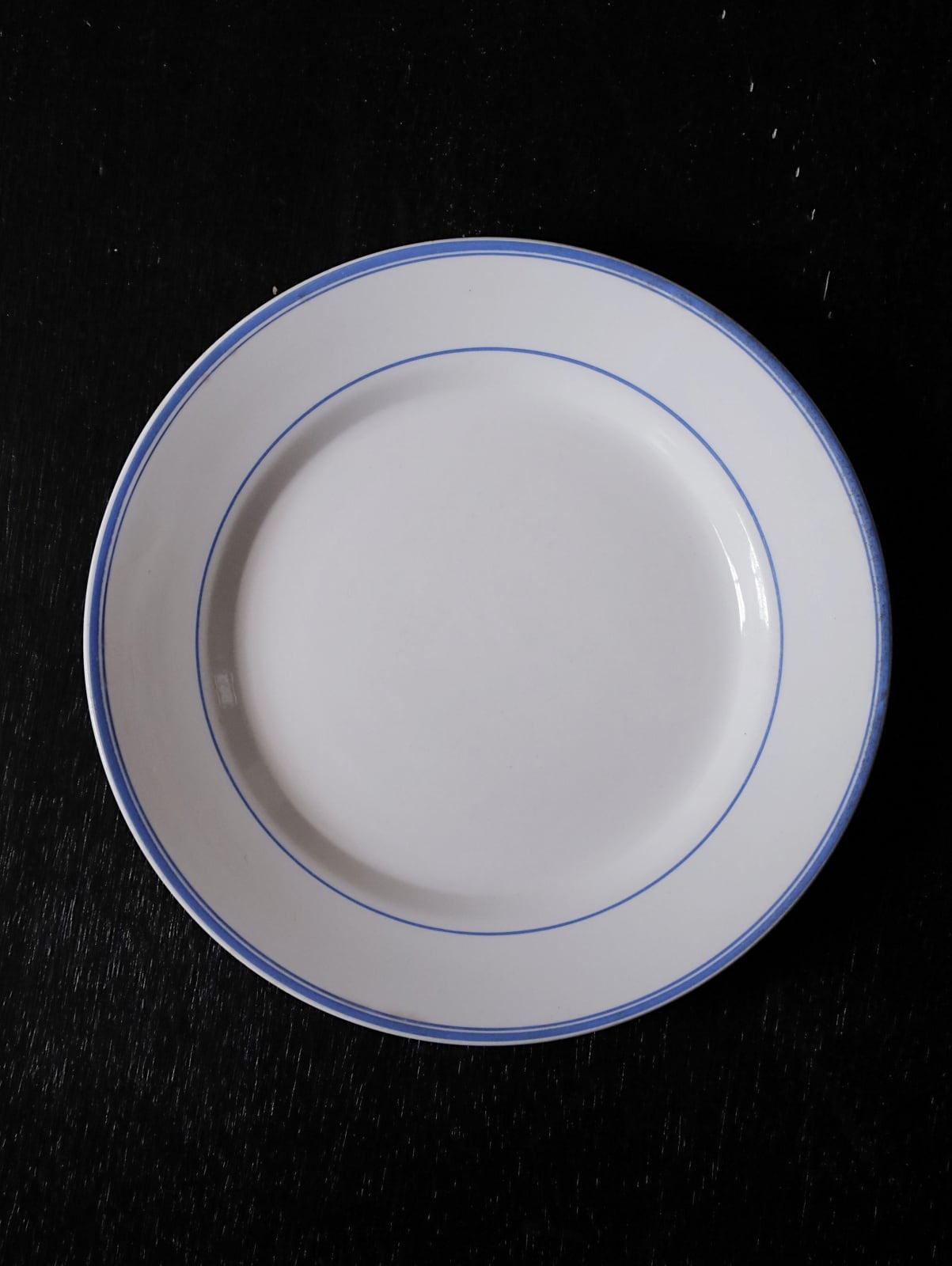 ブルーライン皿 φ225 5枚set【送料無料】 | アルドマ 古道具・古家具