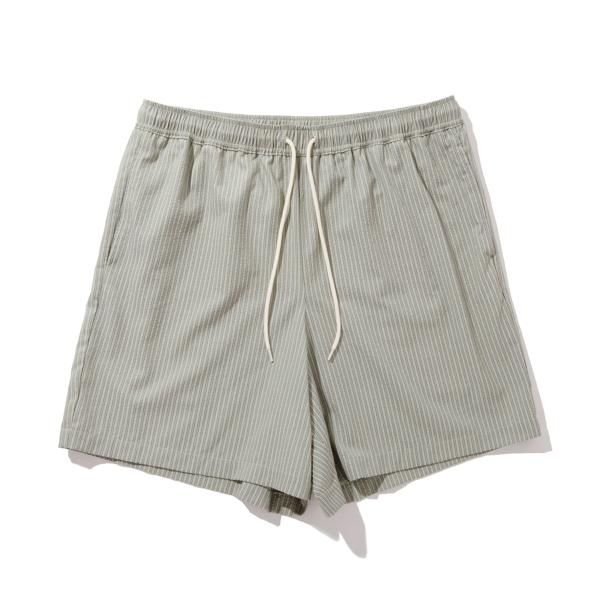 ACY】SEERSUCKER BUGGY SHORTS(L.GREEN) | GooROUGH
