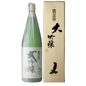 鷹正宗　大吟醸　1800ml｜贈答 お祝 ギフト プレゼント 還暦 晩酌 父の日