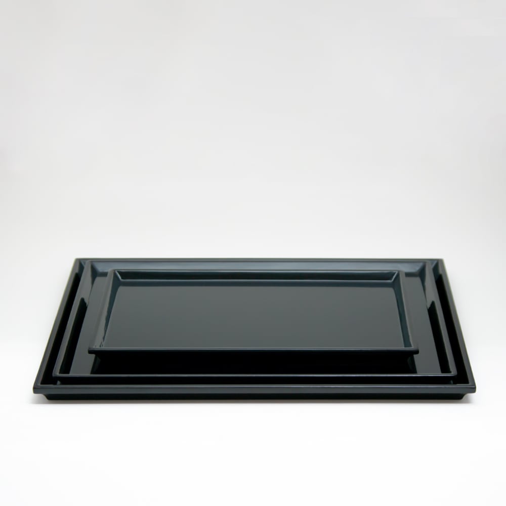 長角盆 中 | 寿次郎 オンラインストア｜秋田 川連塗