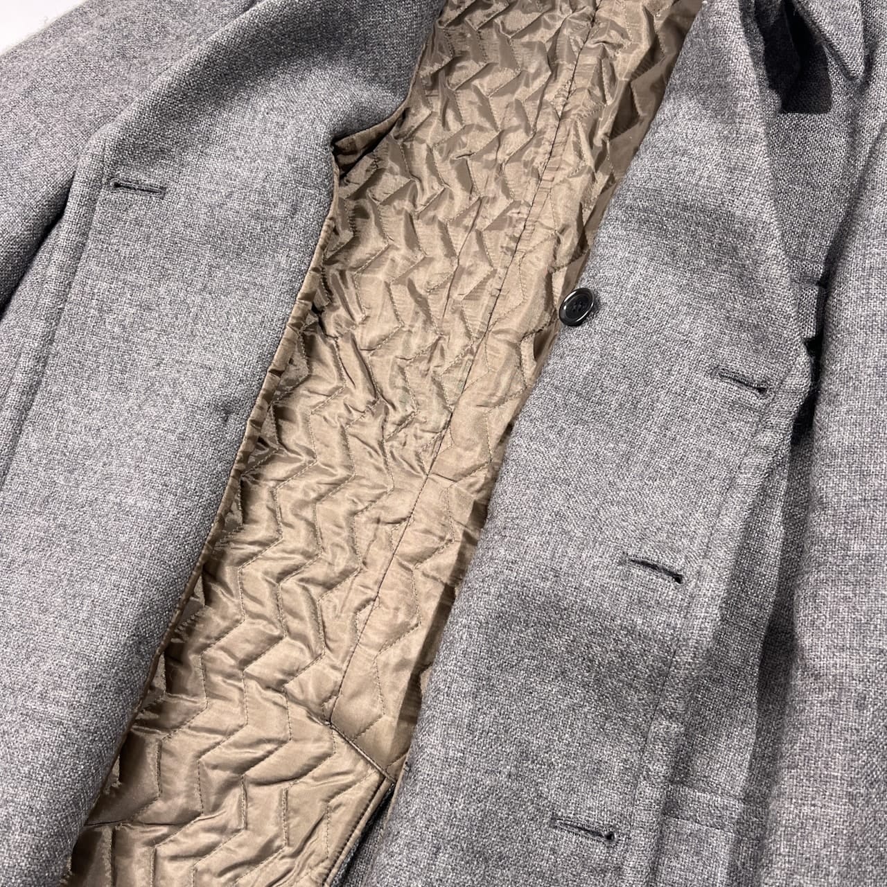 Paul Smith ポールスミス ウール ダブル コート サイズ M /グレー/メンズ